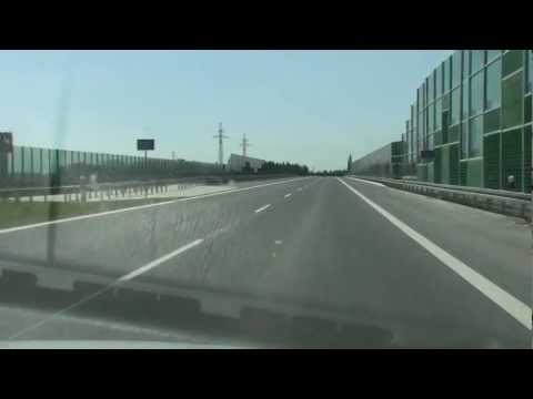 Autostrada A1 Pyrzowice - Piekary Śląskie. Przejazd przed otwarciem.