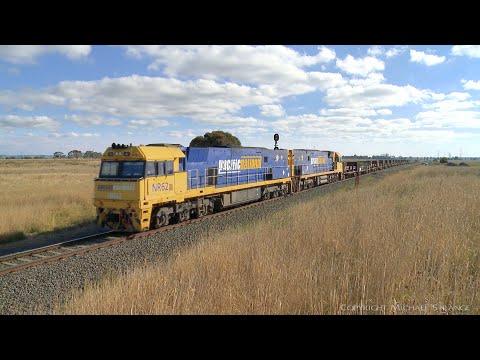 4PM4 Pacific National Steel Train (24/4/2022) - PoathTV Australian Railways