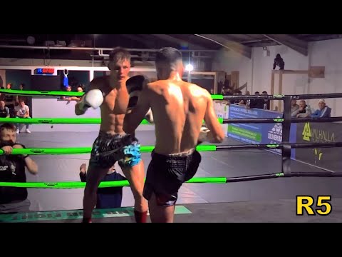 Erik Hehir Vs Faisal Azimi (Joined in the 4th Round & Edited) A Professional Muay Thai Bout
