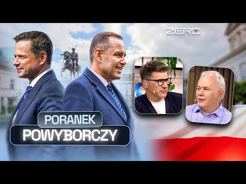 POWYBORCZY PORANEK W KANALE ZERO! TOMASZ KAMMEL I ROBERT MAZUREK
