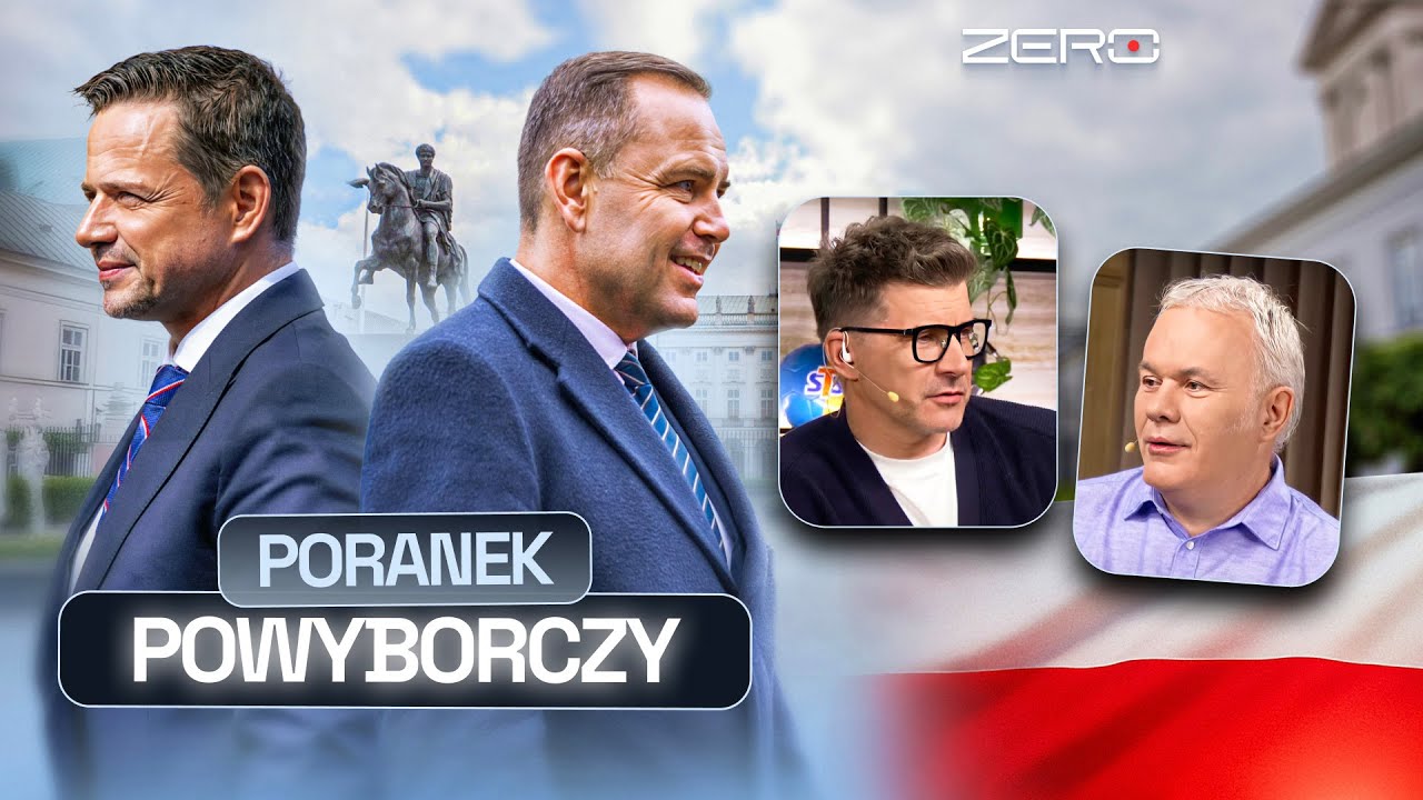POWYBORCZY PORANEK W KANALE ZERO! TOMASZ KAMMEL I ROBERT MAZUREK