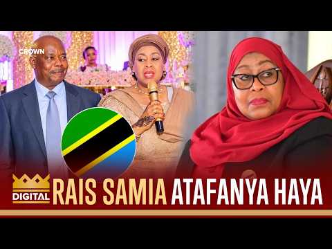 BAADA YA KIFO CHA MUME WAKE, RAIS SAMIA ATAFANYA HAYA KWA MUJIBU WA KATIBA YA TANZANIA