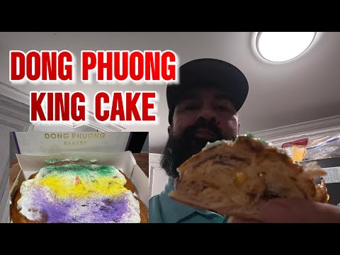 Dong Phuong King Cake Review | New Orleans’ Most Famous King Cake (Mardi Gras 2026)
