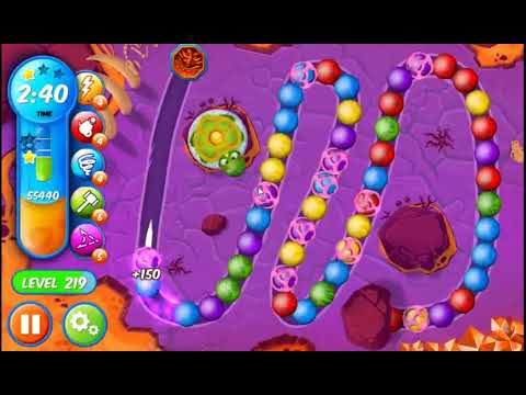 Marble Woka Woka Level 219 - NO BOOSTERS 🐢 | SKILLGAMING ✔️