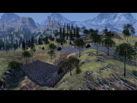 JEDI + GOLDEN KNIGHTS LAY SIEGE TO CASTLE - UEBS - Ultimate Epic Battle Simulator