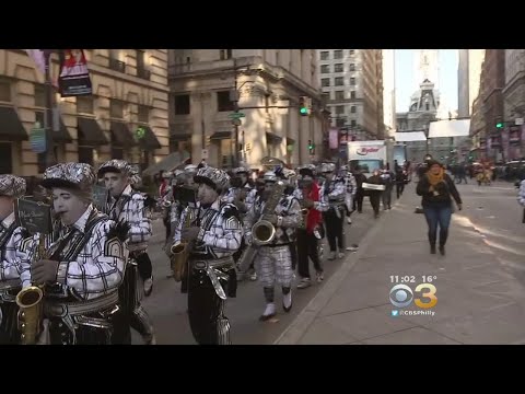 Mummers Brave Bitter Cold To Ring In 2018