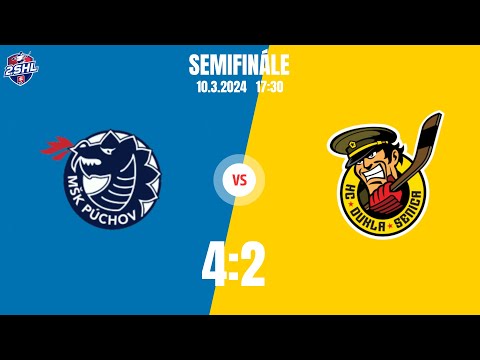 2.KOLO SEMIFINÁLE: MŠK Púchov 4:2 HC Dukla Senica