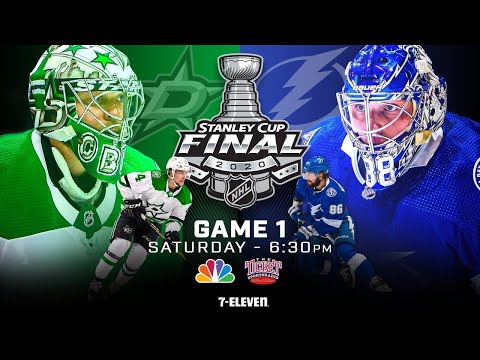 NHL PS4. 2020 STANLEY CUP FINAL GAME 1: DALLAS STARS VS TAMPA BAY LIGHTNING. 09.19.2020. (NBCSN) !