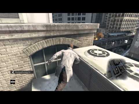 Watch Dogs - Episode 1 (Cash Run Fails, Rooftop Sniping & Train Hacking)