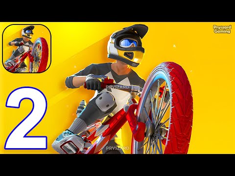 Touchgrind X - Gameplay Walkthrough Part 2 New Update, Bike Ride (iOS, Android Gameplay)
