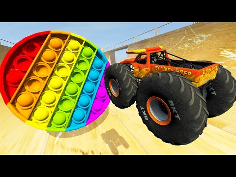 BeamNG Crazy Car Crashes and Jumps LIVE - Random Vehicles Total Destruction | Griff's Garage