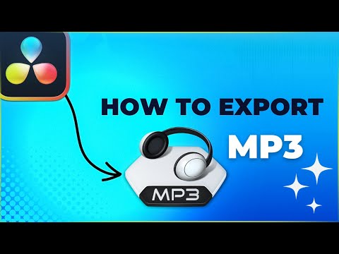 Export MP3 Audio File 🎧 | DaVinci Resolve