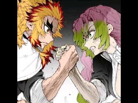 Mitsuri vs rengoku arm wrestling edit