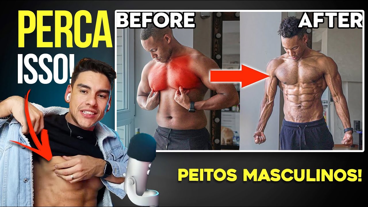 Como Perder Gordura no Peito em 1 SEMANA! | 3 Passos Simples Baseados em Ciência!