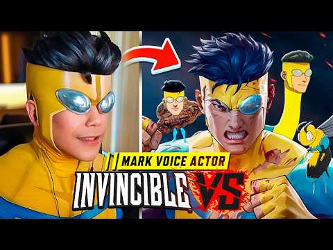 INVINCIBLE VS Voice Actor Plays Invincible VS