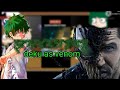 Bnha React To Deku As Venom Gacha Clube Família Nepol