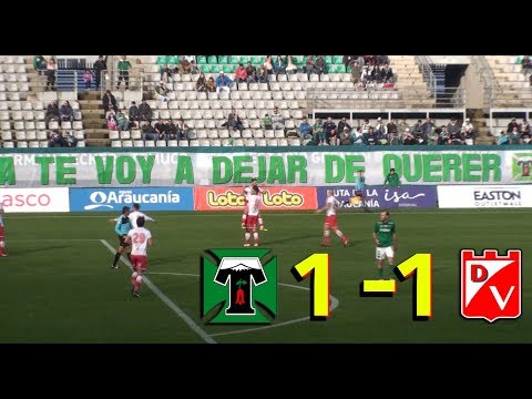 Deportes Temuco VS Deportes Valdivia 1-1 Resumen Goles Jugadas : German Becker 2018 : Copa Chile