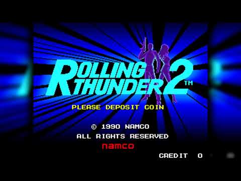 The Best of Retro VGM #1563 - Rolling Thunder 2 (Arcade) - Round 8-2