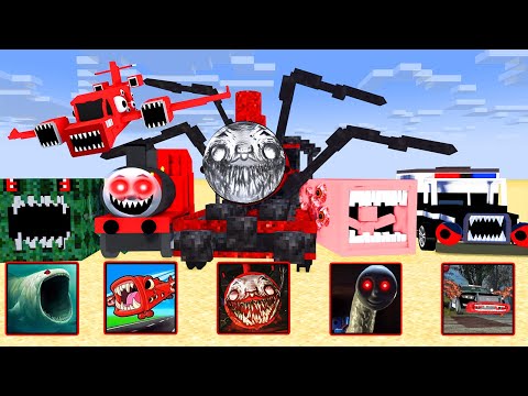 CROOK vs BOSS - ALL CHOO CHOO CHARLES FAMILY | TRAIN | THOMAS - Animation