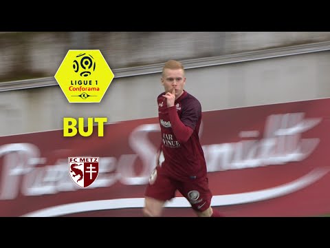 But Florent MOLLET (46') / RC Strasbourg Alsace - FC Metz (2-2)  (RCSA-FCM)/ 2017-18