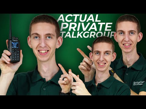 How to Create an Actual Private Talk Group With Your DMR ID on Your AnyTone Radio