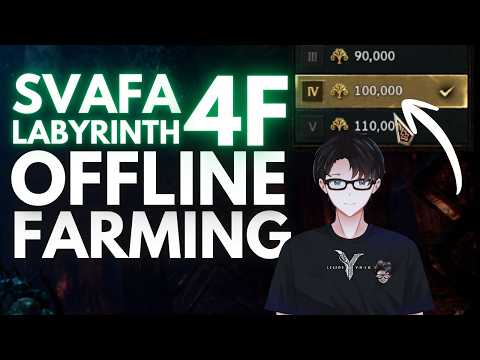 (Ep.63) 100K Offline Farming Test – Svafa Labyrinth 4F | Legend of YMIR