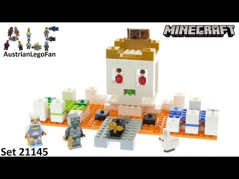 Vidéo LEGO Minecraft 21145 : Le crâne géant