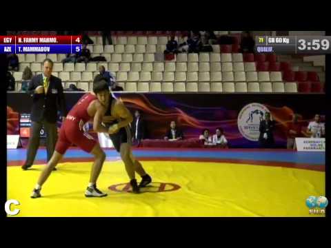 GGP2013 / FAHMY MAHMOUD Haithem ahmed (EGY) - MAMMADOV Taleh (AZE) - GR 60 kg 1/16 final match