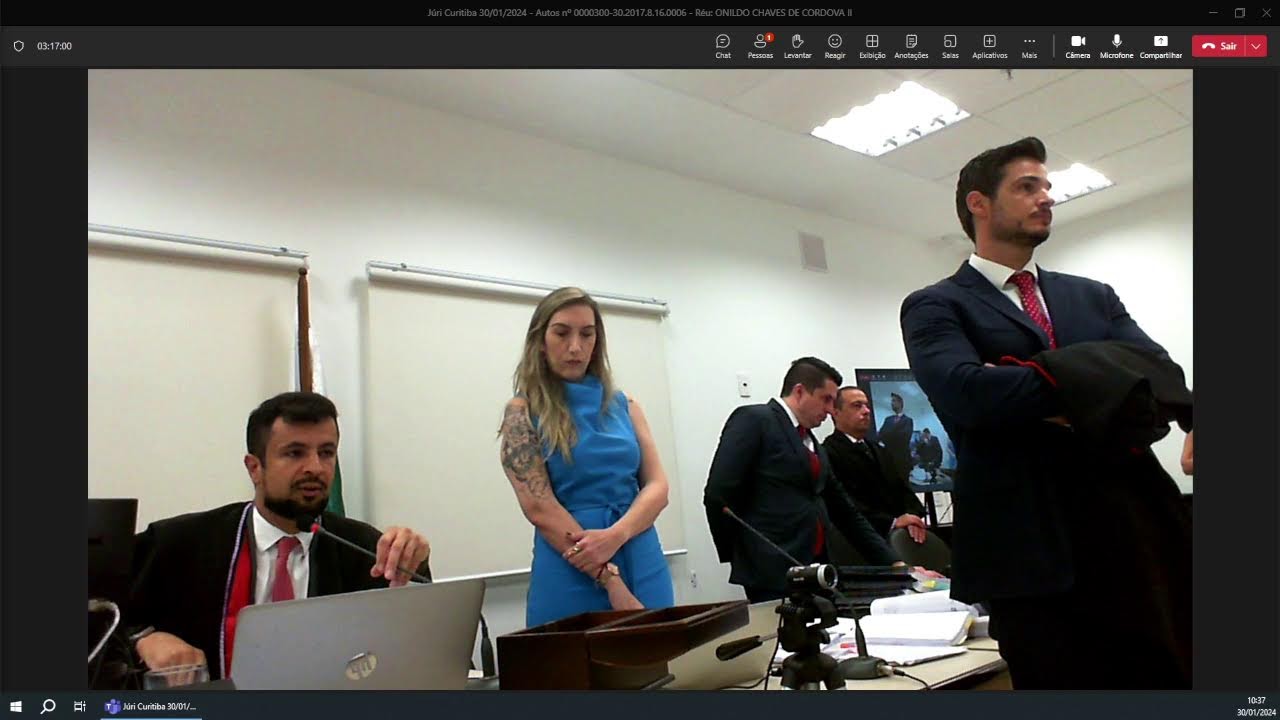 JÚRI CURITIBA 30/01/2024 - CENTRO JUDICIÁRIO DO AHÚ