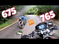 Epic Superbike Speed Battle In Western Ghats SC Project Pure Sound Triumph Street Triple