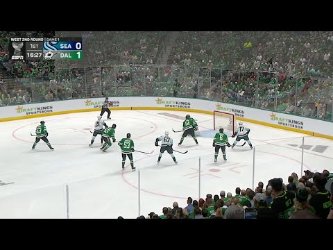 2023 Stanley Cup Playoffs. Kraken vs Stars. Game 1 highlights