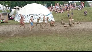 Download lagu Secret Garden Party 2017 - Naked Mud Sliding on Sunday YOLO mp3