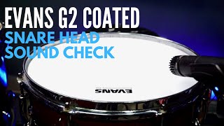 Video thumbnail for Evans G2 Coated Snare Drum Head by Michael Oloyede