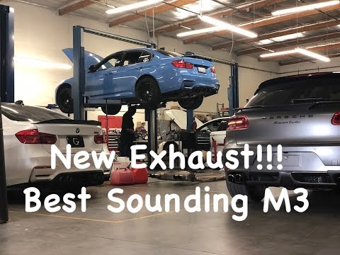 BMW M3 F80 Remus Exhaust/ Active Autowerke Midpipe Install and Sound Clip
