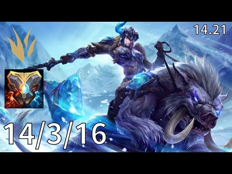 Sejuani Jungle vs Talon - EUW Master | Patch 14.21