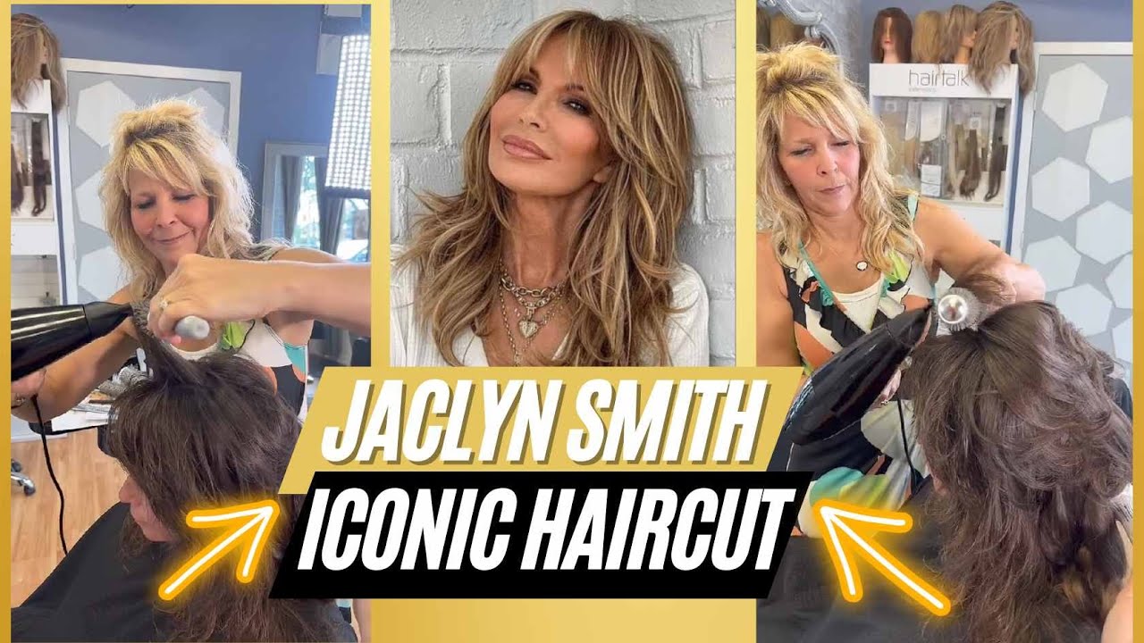 Jaclyn Smith Iconic Haircut Full Tutorial by Coach Kimmy