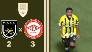 COPA SUL SUDESTE - 4ª RODADA - VOLTA REDONDA 3X2 TOMBENSE