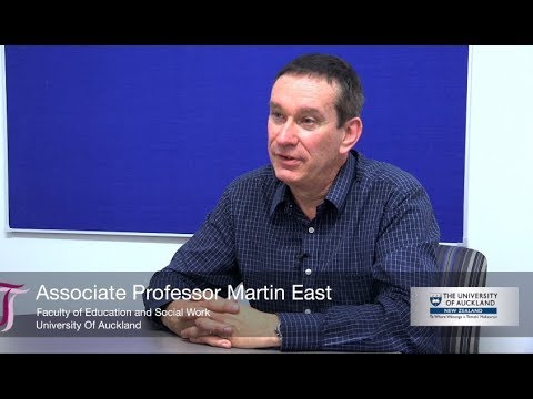 Professor Martin East - Recipient of a 2016 Ako Aotearoa Tertiary Teaching Award