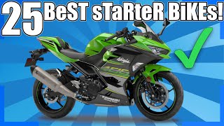 25 BEST Beginner Motorcycles! $2K-$10K