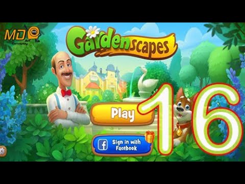 Gardenscapes Gameplay- Walkthrough Part 16