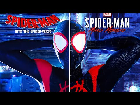 Spider-Man Miles Morales (PS5) "The One and Only Spider-Man" Recreation Into The Spider-Verse
