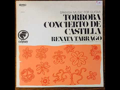 Torroba Concierto De Castilla and Solo Works Renata Tarrago