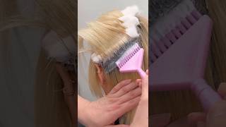 Cotton Coil Bleach Retouch Technique #GuyTang #Big9 #hair
