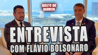 Entrevista Com Pré Candidato à Presidência, Flávio Bolsonaro - Direto do Bahrein [Parte1]
