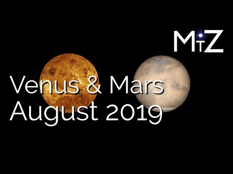 Venus Conjunct Mars August 23rd 24th & 25th 2019 - True Sidereal Astrology