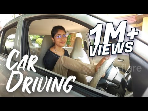 CAR DRIVING 🚗 Jilumol Mariet Thomas💚#Angel'sFeet