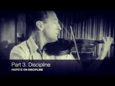 HEIFETZ on DISCIPLINE