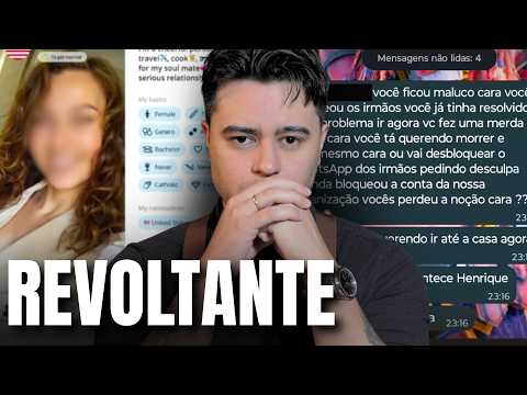 CAIU NO GOLPE DO "TINDER" E PERDEU R$ 1250