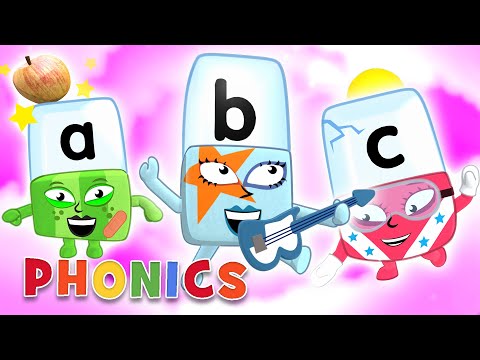 フォニックス - 読めるようになるために学ぶ｜アメージングアルファベット｜アルファベットブロック (Phonics - Learn to Read | Amazing Alphabet | Alphablocks)