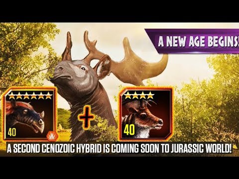 Jurassic World - Megaloceros + Indricotherium = Second Cenozoic Hybrid?